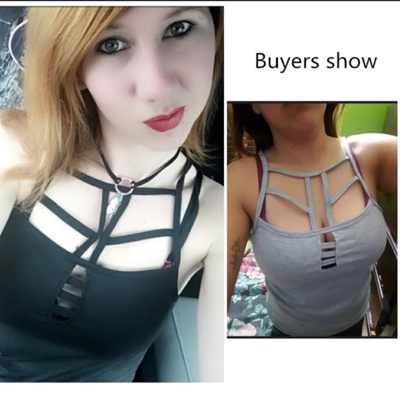 ❗️LAST ONE❗️🎉Host Pick 5/6🎉 Sexy Caged Tank Top - Picture 5 of 6